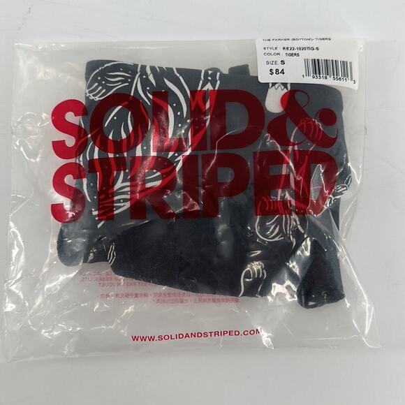 Solid & Striped The Parker Bikini Bottom Black | SMALL - Picture 2 of 7